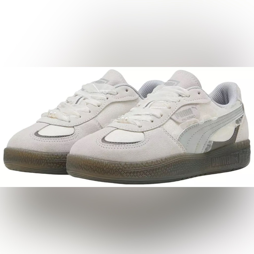 Puma Ruffle and Lace Palermo Shoe